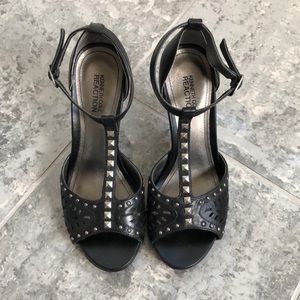 Studded leather Kenneth Cole heels.